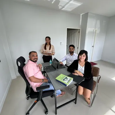 A look inside our Thailand branch during a collaborative team meeting. Our mixed team of Indian and Thai lawyers ensures that all legal advice is compliant with local laws and sensitive to cultural business practices.