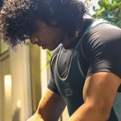 The gym is everything to me. It's not about showing off; it's about knowing I'll never give up on myself, even when things are tough. This is the mindset I want to share: believe in yourself and push hard.