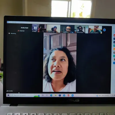 A snapshot from a dynamic session on creating audio stories with guest speaker Suromita Roy. Our workshops are interactive, focusing on practical skills for today's literary market.