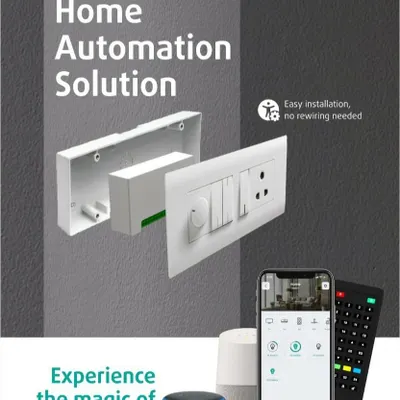 Worried about messy renovations? I specialize in retrofit home automation. This means I can make your home smart by fitting small modules behind your existing switches, with no need for new wiring or breaking walls.