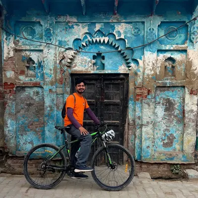 Meet Himanshu, our Tour Leader-in-Chief. He is the visionary behind our journeys, leading a movement for slow, meaningful, and sustainable travel across India, one pedal at a time.