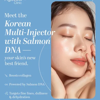 Glass skin is no longer a K-drama fantasy. I've brought the celebrity-loved Salmon DNA treatment to Mumbai, delivered with a Korean Multi-Injector tool typically found only in Seoul's luxury clinics. It's your skin's new best friend for boosting collagen and targeting dullness.