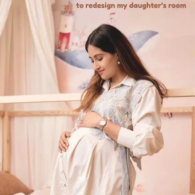 At 36 weeks pregnant, redesigning my daughter's room was a way to prepare our family for the new arrival. It was a special project to make her feel cherished before the baby came.