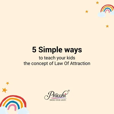 Here are five simple ways to teach your kids the concept of the Law of Attraction. By making it playful and practical, you can empower them to understand the creative power they hold within.
