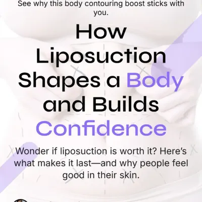 This is the core philosophy of my approach to liposuction. It is a procedure designed to build confidence by refining your body's shape. The results are not just physical but emotional, helping you feel good in your own skin.
