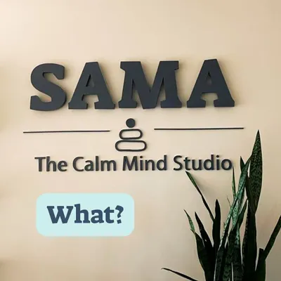 What is SAMA? In Sanskrit, it means a state of calmness and balance. We are a premium yoga and mindfulness studio focused on mental wellness, offering gentle practices in a serene, small class environment.