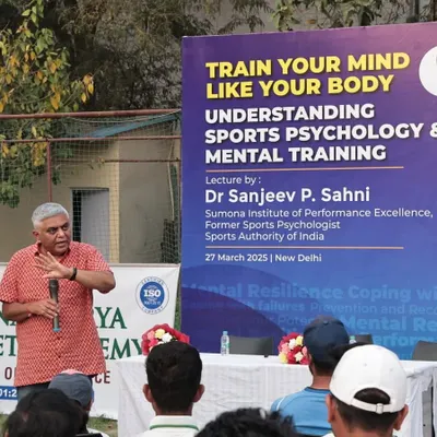 Prof. (Dr.) Sanjeev P. Sahni, a renowned sports psychologist, leads a workshop on mental training. We teach players to manage pressure, enhance concentration, and build the psychological strength needed to excel in competitive cricket.