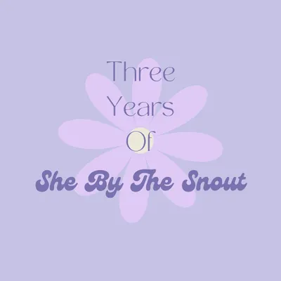 Celebrating three wonderful years of She By The Snout. It has been an incredible journey of meeting and caring for so many amazing dogs.