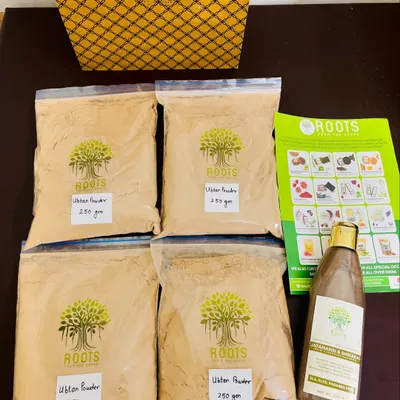 My Ubtan Body Polish Powder is not just for Diwali. This 1kg order is for a family in Panvel that uses it daily for its many benefits, including exfoliation, soothing inflammation, and balancing skin pH.