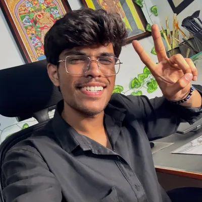My studio might be small, but my dreams are very big. I'm working hard every day to achieve my dream art setup, and I thank God for my journey so far.