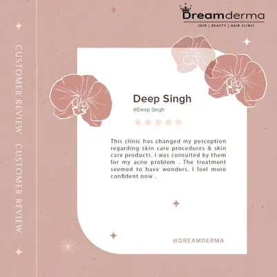 This review from Deep Singh shows how our treatments changed his perception of skincare. We helped him with his acne problem, and he now feels more confident. We are dedicated to helping you achieve your skin goals.