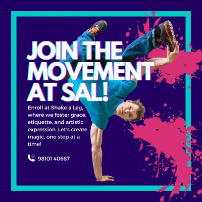 This is your invitation to join the movement at my studio. I focus on fostering grace, artistic expression, and confidence in a fun environment.