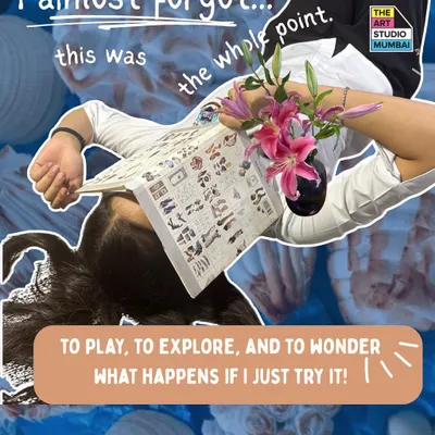 Sometimes we forget that the whole point is to play, to explore, and to wonder what happens if we just try. Art allows you to experience that childlike wonder again.