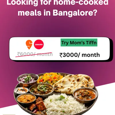 Why pay double on food apps? My monthly subscription is super pocket-friendly, starting at just ₹3000. You get delicious, home-cooked meals without breaking the bank.