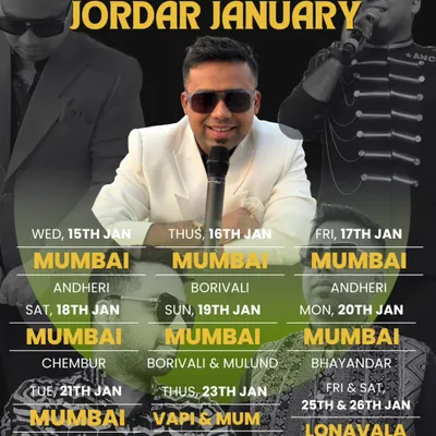 My January schedule was a 'Zordar' whirlwind of events across Mumbai, Vapi, and Lonavala. This calendar is a testament to the non-stop action and my commitment to bringing energy to every single show.