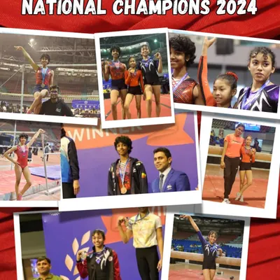 A collage celebrating our 2024 National Champions. Each face represents a story of dedication, perseverance, and the pursuit of excellence that we champion at RnR Fit.
