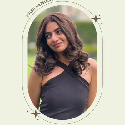 Serving up some fresh hazelnut realness. This rich color is soft, classy, and full of dimension, with subtle highlights to frame the face.