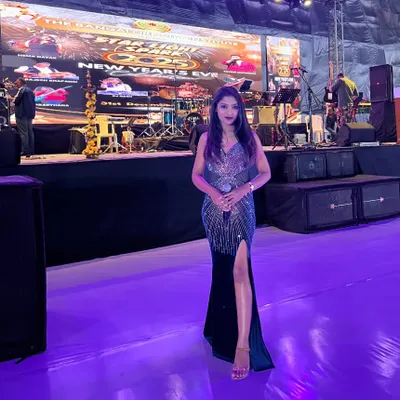Ringing in the New Year on stage! Hosting New Year's Eve events is all about big energy, great music, and creating an unforgettable party atmosphere.