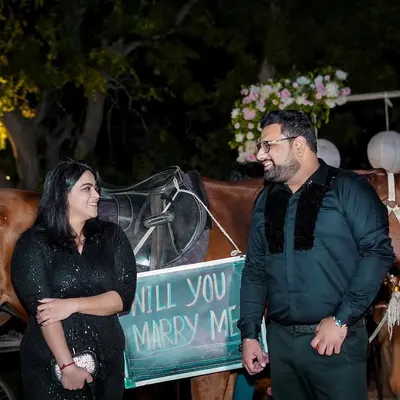 We specialize in capturing the raw emotion of a surprise proposal. We worked with the groom-to-be to plan this unforgettable moment with a "Will You Marry Me" sign and a beautiful horse, ensuring we caught her genuine, joyful reaction.