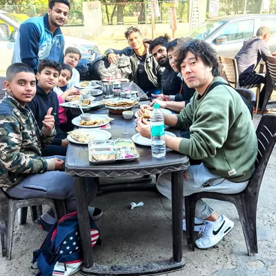 After an intense BJJ seminar, we all shared a meal together. Learning and growing as a team is what we're all about. Happy Republic Day!