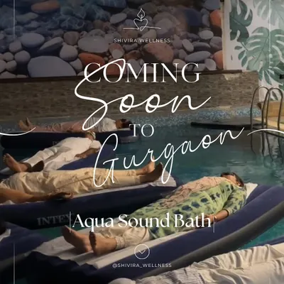 Gurgaon, get ready to float. I am bringing my Aqua Sound Bath experience to you soon. This is your invitation to take a break from your routine and invest in yourself.
