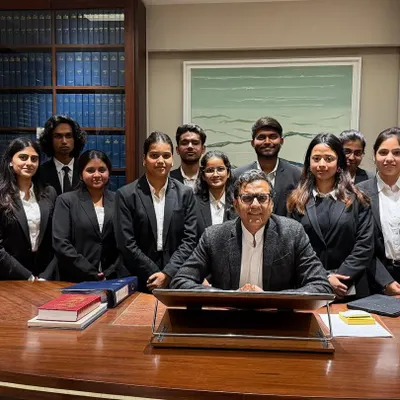 Welcoming a new group of talented interns from law colleges across the country. Their enthusiasm and fresh perspectives are a vital source of energy and inspiration for our entire chamber.
