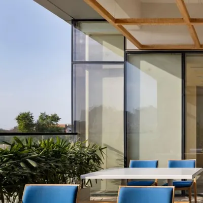 Clubhouses are more than amenities; they are social anchors in urban developments. This outdoor seating area at the Elevate Clubhouse is designed to help people slow down, engage, and find moments of pause amid the pace of city life.