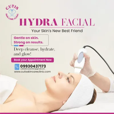 This image captures a client receiving our HydraFacial, a treatment that is gentle on the skin but delivers powerful results. The procedure involves deep cleansing and hydration to give your skin a refreshed and radiant look, making it your skin's new best friend.