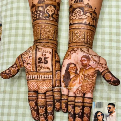 A beautiful surprise for a 25th anniversary. I had the joy of creating this couple's portrait from a cherished photo, celebrating their silver jubilee with a design as timeless as their love.