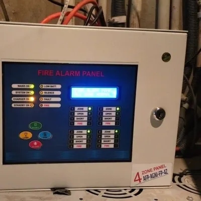 The fire alarm control panel is the core of your safety system. We install and configure these units to give you complete control and monitoring capabilities, with clear indicators for system status, faults, and fire alerts.