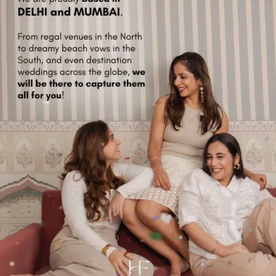 We are proudly based in Delhi and Mumbai, but our lenses are ready to travel wherever your love story takes us. From regal northern venues to dreamy beach vows, we will be there to capture it all.