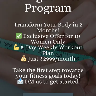 Your transformation starts here. This is our exclusive weight loss program designed to help you reach your goals with a structured 5-day weekly workout plan and supportive community, all at an affordable price.
