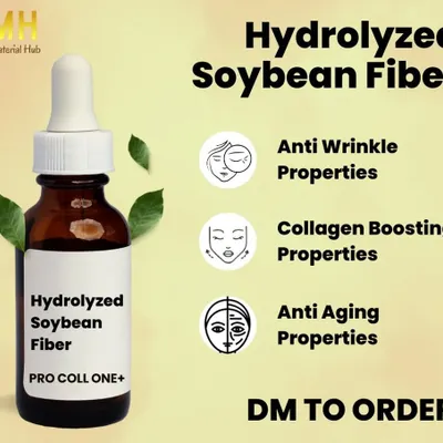 Formulate effective anti-aging products with our Hydrolyzed Soybean Fiber (PRO COLL ONE+). This active is specifically sourced for its anti-wrinkle and collagen-boosting properties, helping you create high-performance skincare.