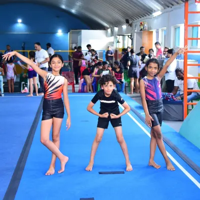Posing is an art, and so is the confidence that comes from gymnastics. These young athletes are not just learning skills, they're building friendships and learning to be proud of their hard work on the floor.