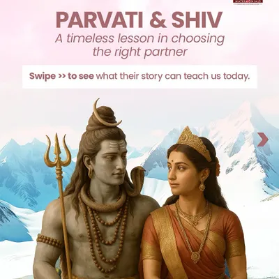 The story of Shiv and Parvati is a timeless lesson in choosing a partner. As the sacred month of Sawan begins, we reflect on their bond, built on devotion, patience, and purpose.
