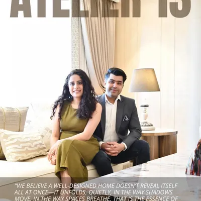 We believe a well-designed home unfolds quietly, revealing itself in the way shadows move and spaces breathe. This is the essence of our approach to luxury architecture, led by us, Shaini Seth and Gautam Seth.
