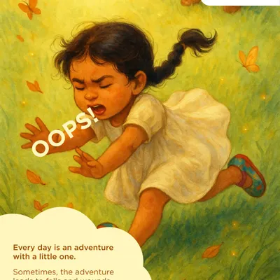 Every day with a little one is an adventure, and sometimes those adventures lead to falls and wounds. It's a normal part of them learning to explore their world. Knowing the basic life-saving skills for these moments is key to being prepared.