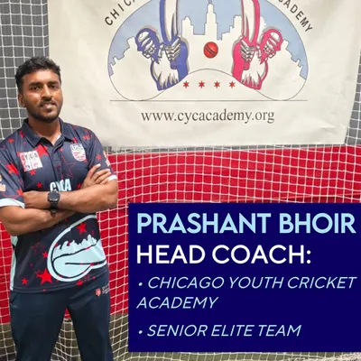 We are proud to have our Head Coach, Prashant Bhoir, leading the Senior Elite Team at the Chicago Youth Cricket Academy. This exchange of expertise is a core part of our international partnership.