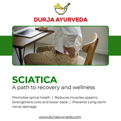 Our Ayurvedic path to recovery from sciatica focuses on promoting spinal health and reducing muscle spasms. We help strengthen your core and lower back to prevent long-term nerve damage.