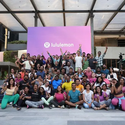 What an incredible crowd! This is the amazing team from Lululemon India after a powerful WARRIOR Rhythm session. It was an honor to share the joy of movement with one of the world's leading fitness communities.