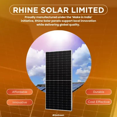 We proudly manufacture our solar panels under the 'Make in India' initiative, supporting local innovation while delivering global quality. Our products are affordable, durable, and cost-effective.
