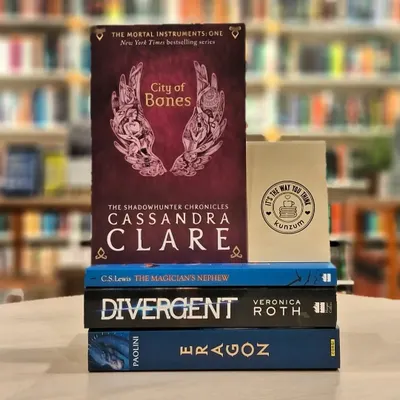 Looking for a gift for a young teenager? This collection of fantasy and dystopian YA, including 'Divergent' and 'City of Bones', will transport them to other worlds.