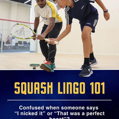 Confused when you hear terms like "nick" or "boast"? This guide to squash lingo will help you master the terms, play with confidence, and talk like a pro.