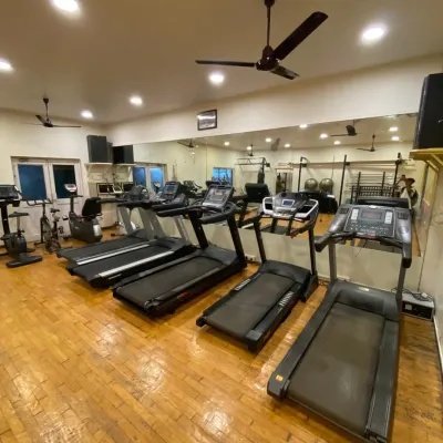 Our cardio zone features multiple treadmills and stationary bikes, so you rarely have to wait to get your workout started. The space is well-lit with a full wall of mirrors, helping you maintain focus and proper form while you run or cycle.