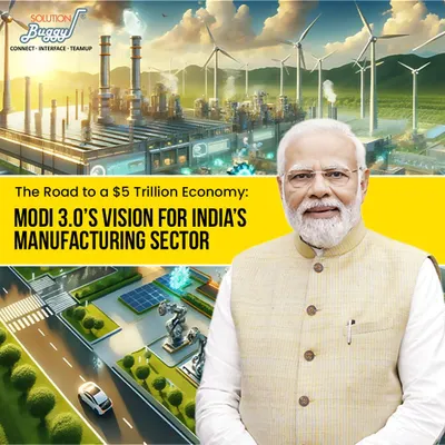 Modi 3.0's vision for a $5 trillion economy is heavily reliant on a strong manufacturing sector. I help businesses align with this vision, leveraging new policies and initiatives to drive growth and contribute to the national goal.