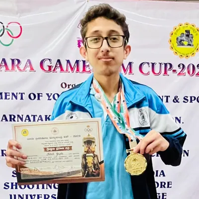 A huge congratulations to Satvik Gupta for achieving a world-class score of 579/600 at the 67th National Shooting Championship in Delhi.