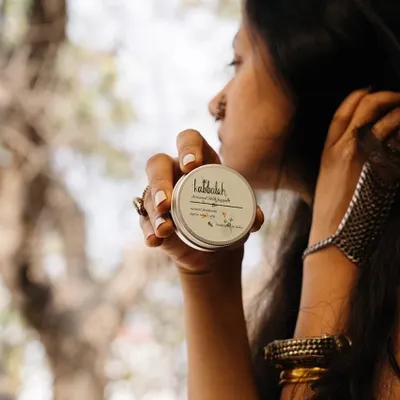 My natural deodorant is a simple, effective way to stay fresh without harsh chemicals. It's a cream-based formula that you apply with your fingertips, and it keeps your skin healthy and odor-free.