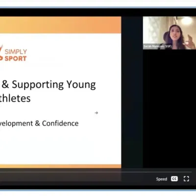 Our Lead Sport Psychologist, Serah Menezes, conducts an online session on 'Understanding & Supporting Young Athletes'. We help coaches understand the developmental needs of their players and provide strategies to build confidence.
