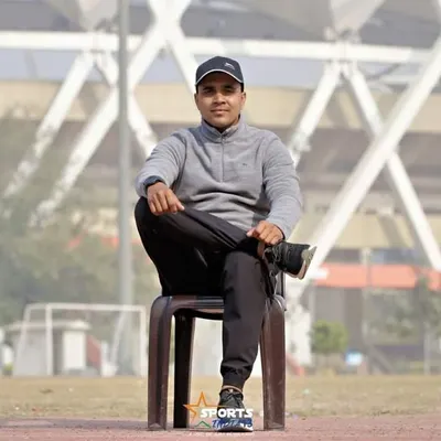 As a coach, I believe in leading by example. This is me at the track, ready to guide the next generation of champions.