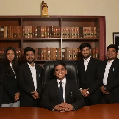 My dedicated team of associates at our Delhi office. Their hard work and legal research are the backbone of our successful litigation practice.